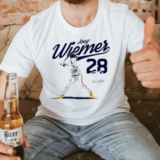 Joey Wiemer loves Milwaukee Baseball t shirts