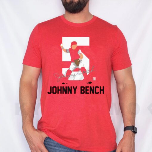 Johnny Bench Baseball Hall of Fame Shirt