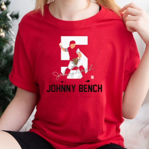 Johnny Bench Baseball Hall of Fame T Shirt