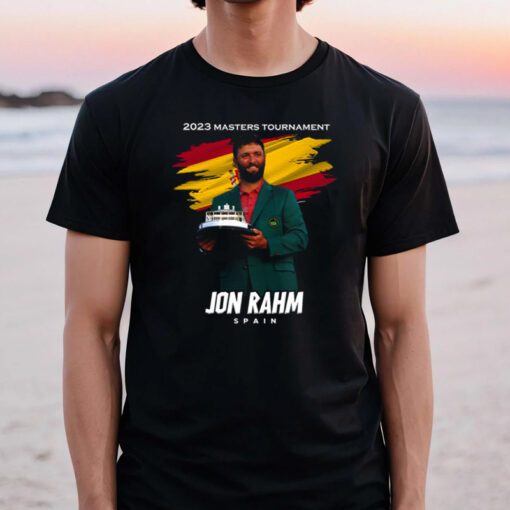 Jon Rahm 2023 Masters Tournament Champ Spain tshirts