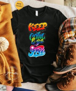 Keep calm and be free t shirt