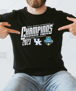Kentucky Wildcats 2023 SEC Men’s Tennis tournament champions t shirts