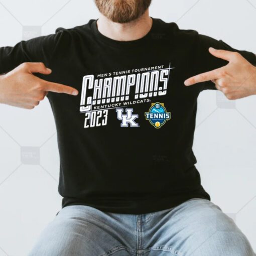 Kentucky Wildcats 2023 SEC Men’s Tennis tournament champions t shirts