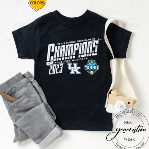 Kentucky Wildcats 2023 SEC Men’s Tennis tournament champions tshirt