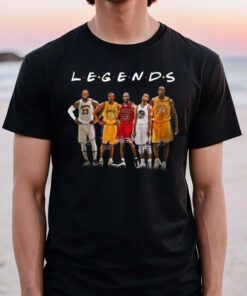 Kobe Bryant LeBron James Michael Jordan Stephen Curry Shaquille O’Neal legends signatures tshirts