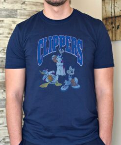 LA Clippers Junk Food Team Mickey Squad Qb Tshirt