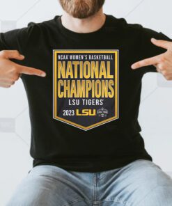 Lsu Tigers Fanatics Branded 2023 Ncaa Womens Basketball National Champions T-Shirt