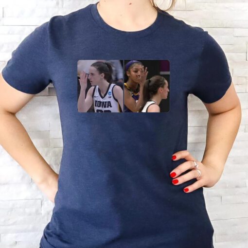 Lsus Angel Reese Taunts Caitlin Clark T-Shirts