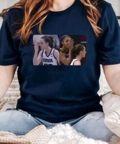 Lsus Angel Reese Taunts Caitlin Clark TShirts
