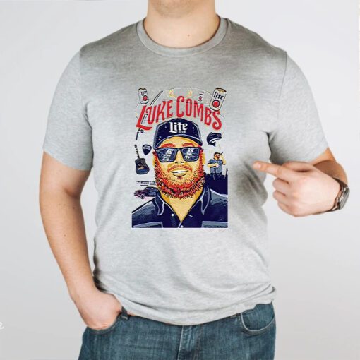 Luke Combs Miller Lite TShirts