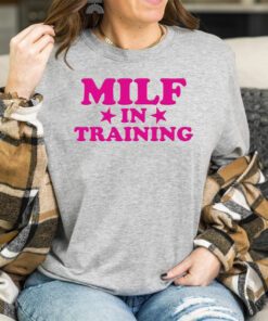 MILF In Training Cropped T Shirts