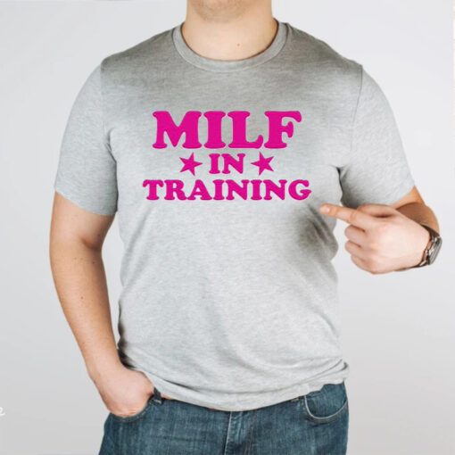 MILF In Training Cropped TShirts