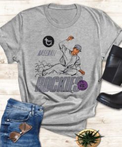 MLB x Topps Colorado Rockies t shirt