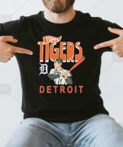 MLB x Topps Detroit Tigers t shirts