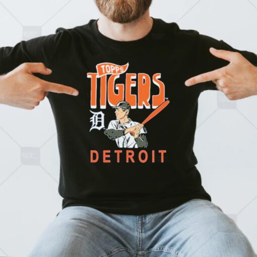 MLB x Topps Detroit Tigers t shirts