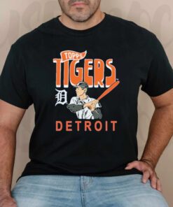 MLB x Topps Detroit Tigers tshirts
