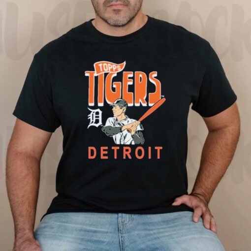 MLB x Topps Detroit Tigers tshirts