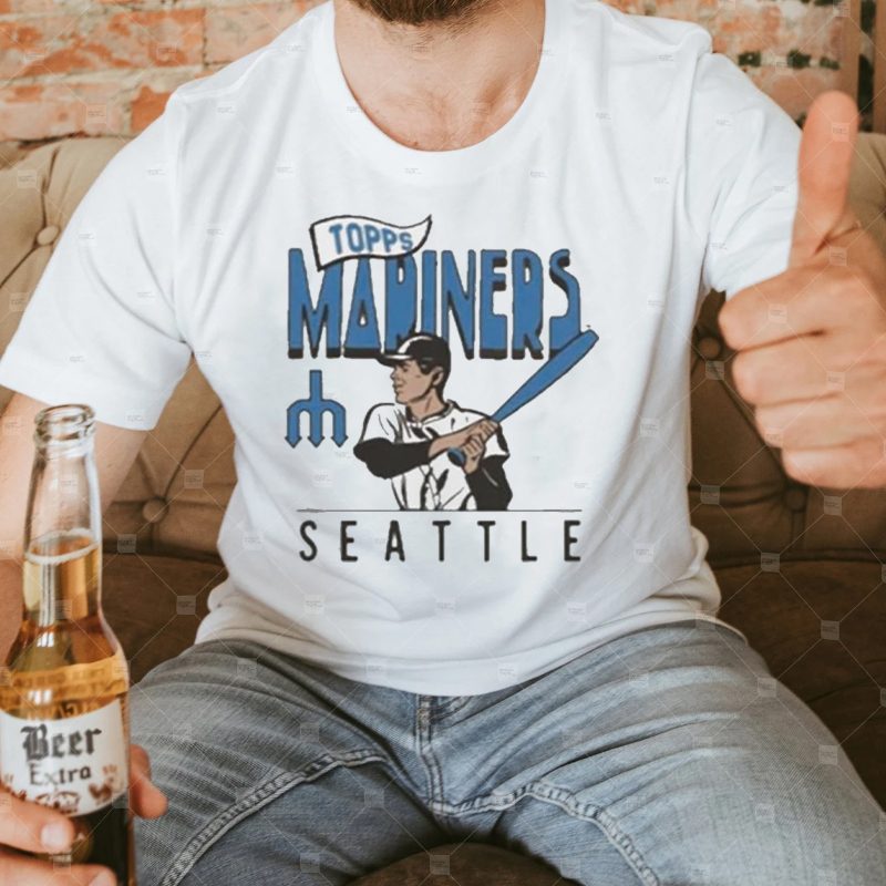 MLB x Topps Seattle Mariners t shirts