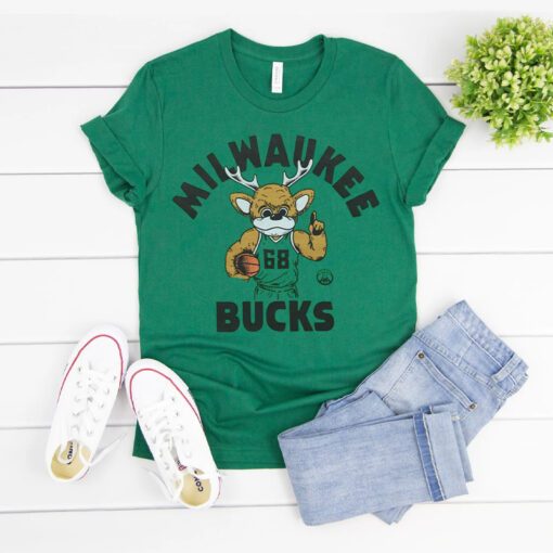 Milwaukee Bucks Bango The Buck T-Shirts