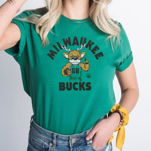 Milwaukee Bucks Bango The Buck TShirts
