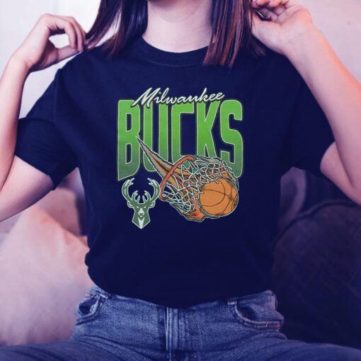 Milwaukee Bucks On Fire TShirts