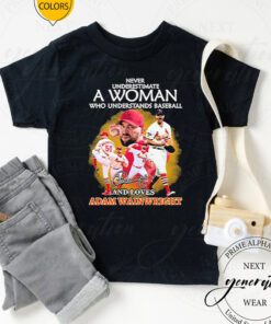 Never Underestimate A Woman Who Understands Baseball Adam Wainwright The Last Show 2023 T Shirts