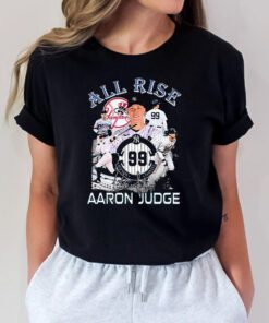 New York Yankees Aaron Judge 99 All Rise 2023 Signature T Shirts