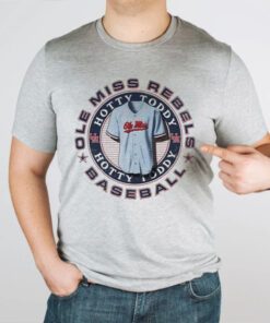 Ole Miss Rebels Baseball Jersey Hotty Toddy TShirt