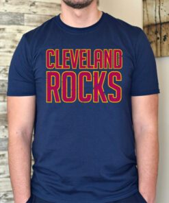 Original Cleveland Rocks Distressed Texture tshirts