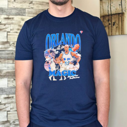 Orlando Magic Shaquille O'Neal and Penny Hardaway TShirts