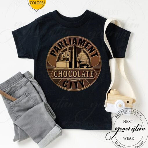 Parliament George Clinton Chocolate City Album tshirts