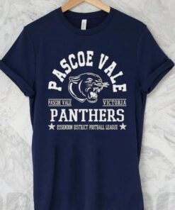 Pascoe Vale victoria Panthers Football League t-shirts
