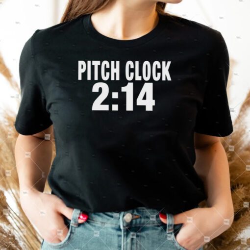 Pitch Clock 2-14 t-shirts
