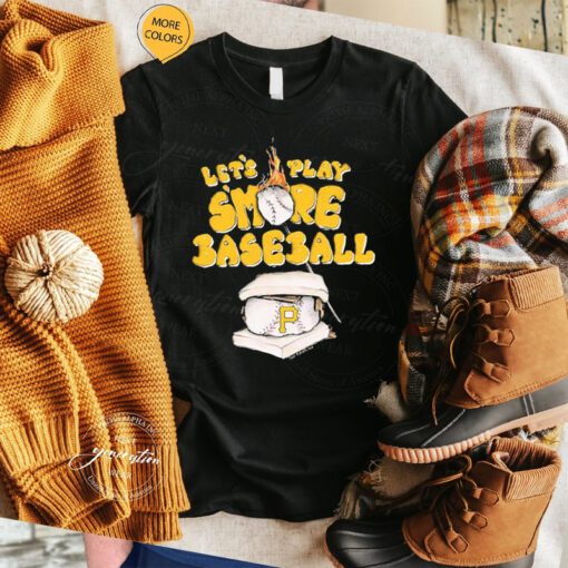 Pittsburgh Pirates Lets Play Smoke Baseball Shirts