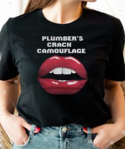 Plumber Crack Camouflage TShirt