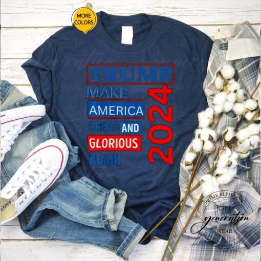 Pro-Trump 2024 Campaign Anti-Joe Biden Movement T-Shirts