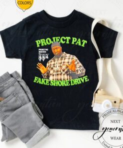 Project pat fake shore drive tshirt