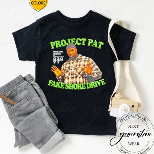 Project pat fake shore drive tshirt