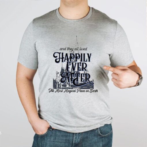Reach Out And Find Your Happily Ever After Disney TShirt