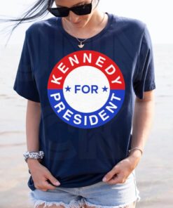 Robert F. Kennedy Jr Wearing Kennedy For President TShirt