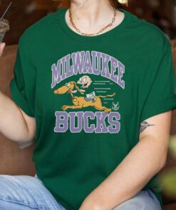 Rugrats Tommy And Spike X Milwaukee Bucks T-Shirts
