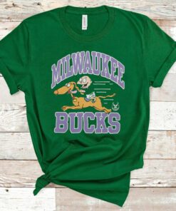 Rugrats Tommy And Spike X Milwaukee Bucks TShirts