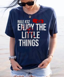 Rule 32 Enjoy The Little Things Zombieland tshirt