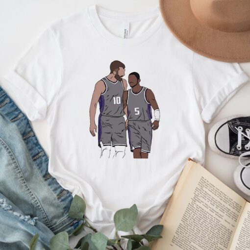 Sacramento Kings Sabonis And Fox Cartoon TShirt