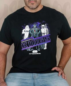 Sacramento kings Star wars 2023 NBA t shirts