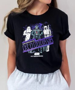 Sacramento kings Star wars 2023 NBA tshirt