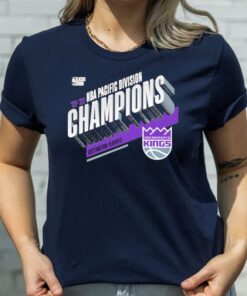 Sacramento kings fanatics branded 2023 pacific Division champions locker room T-shirt