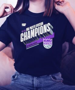 Sacramento kings fanatics branded 2023 pacific Division champions locker room Tshirts