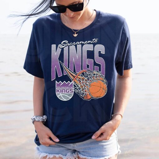 Sacramento kings on fire tshirts