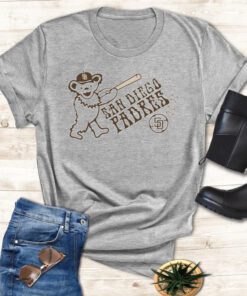 San Diego Padres Grateful Dead Tri-blend T Shirt